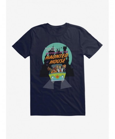 Limited-time Offer Scooby-Doo Halloween Scooby And The Gang Mysteries Of The Haunted House Mystery Machine T-Shirt $7.65 T-Sh...