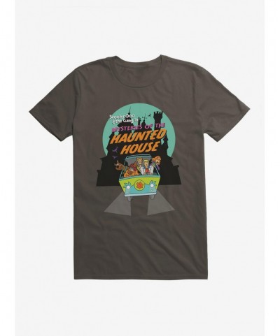 Limited-time Offer Scooby-Doo Halloween Scooby And The Gang Mysteries Of The Haunted House Mystery Machine T-Shirt $7.65 T-Sh...