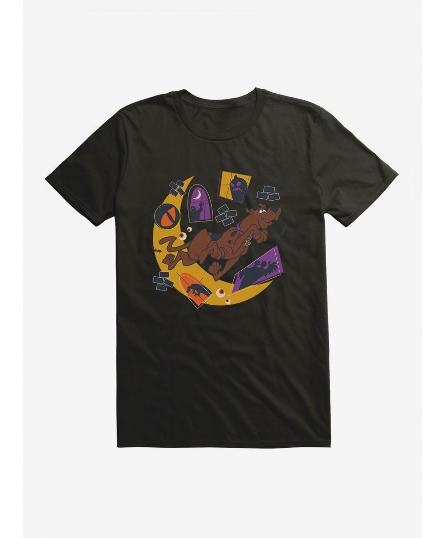 Absolute Discount Scooby-Doo Over The Moon T-Shirt $6.69 T-Shirts