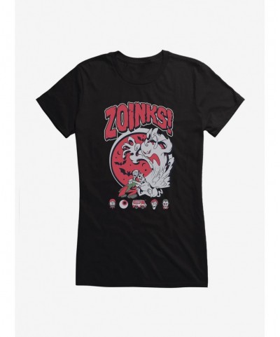 Discount Scooby-Doo Zoinks Ghost Girls T-Shirt $8.17 T-Shirts