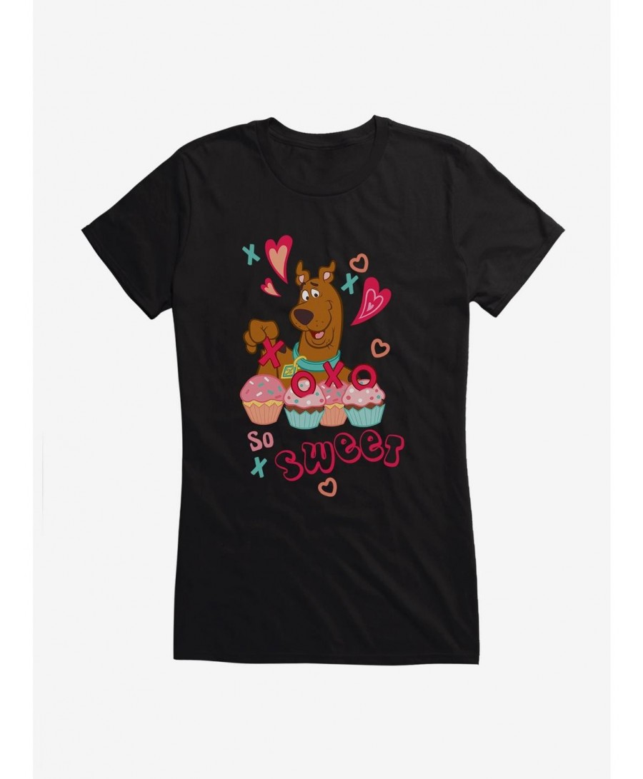 Exclusive Price Scooby-Doo Valentines XOXO So Sweet Treats Girls T-Shirt $6.57 T-Shirts