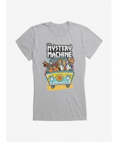 Fashion Scooby-Doo Spooky The Mystery Machine Girls T-Shirt $8.17 T-Shirts