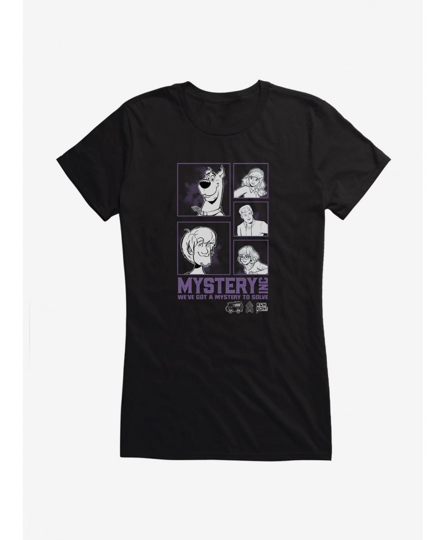 Hot Sale Scoob! We've Got A Mystery Girls T-Shirt $7.37 T-Shirts