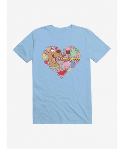 Exclusive Price Scooby-Doo So Yummy Food Icons T-Shirt $6.50 T-Shirts