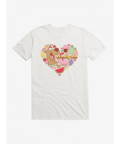 Exclusive Price Scooby-Doo So Yummy Food Icons T-Shirt $6.50 T-Shirts