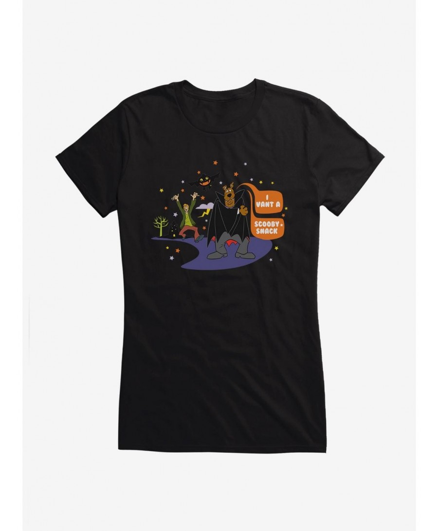 Pre-sale Discount Scooby-Doo Vampire Scooby Girls Girls T-Shirt $8.17 T-Shirts