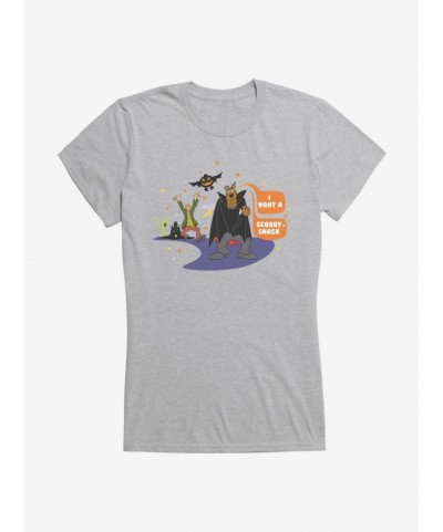 Pre-sale Discount Scooby-Doo Vampire Scooby Girls Girls T-Shirt $8.17 T-Shirts