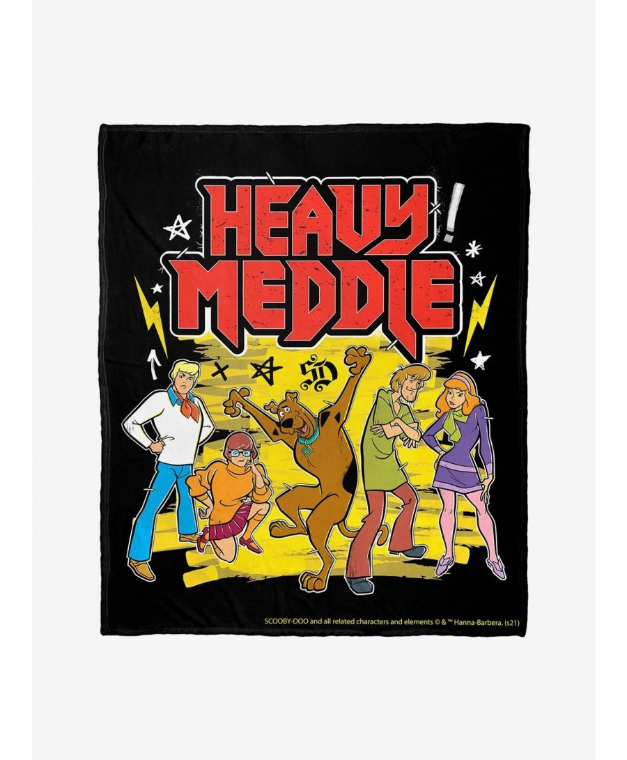 Huge Discount Scooby-Doo Heavy Meddle Throw Blanket $19.77 Blankets