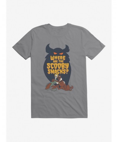 Big Sale Scooby-Doo Where Are The Scooby Snacks T-Shirt $8.80 T-Shirts