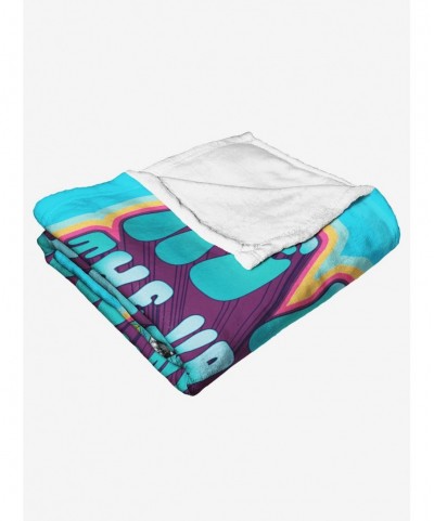 New Arrival Scooby-Doo Roll In The Van Throw Blanket $26.36 Blankets