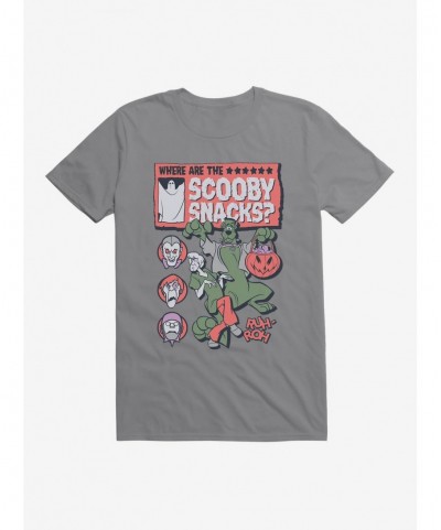 Festival Price Scooby-Doo Where Are The Scooby Snacks T-Shirt $7.46 T-Shirts