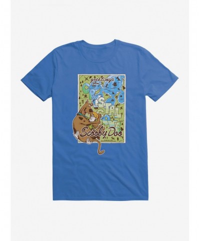 Sale Item Scooby-Doo Greetings From Crystal Cove Map T-Shirt $7.46 T-Shirts