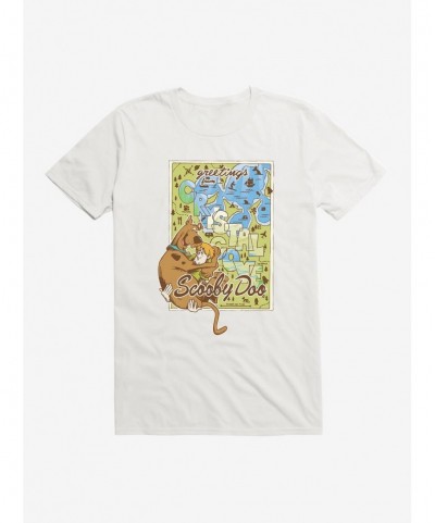 Sale Item Scooby-Doo Greetings From Crystal Cove Map T-Shirt $7.46 T-Shirts