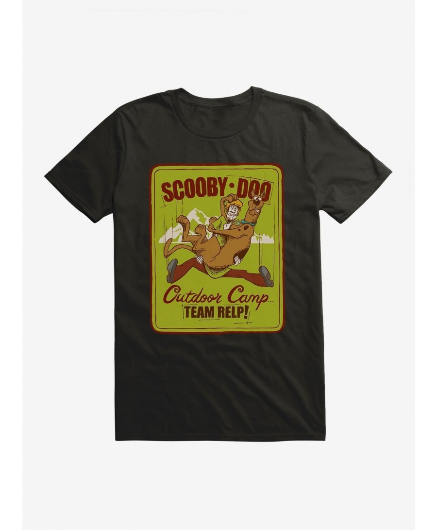 Flash Deal Scooby-Doo Outdoor Camp Team Relp T-Shirt $9.18 T-Shirts