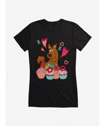 Exclusive Scooby-Doo Valentines XOXO Cupcake Girls T-Shirt $7.77 T-Shirts