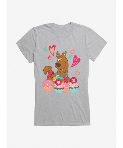 Exclusive Scooby-Doo Valentines XOXO Cupcake Girls T-Shirt $7.77 T-Shirts