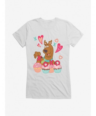 Exclusive Scooby-Doo Valentines XOXO Cupcake Girls T-Shirt $7.77 T-Shirts