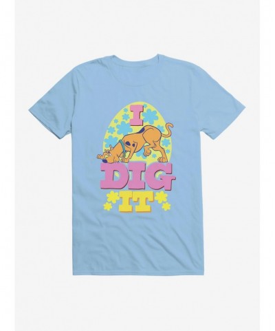 Discount Sale Scooby-Doo I Dig It Flowers T-Shirt $8.03 T-Shirts