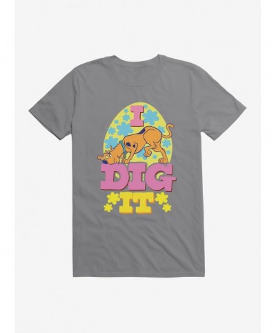 Discount Sale Scooby-Doo I Dig It Flowers T-Shirt $8.03 T-Shirts