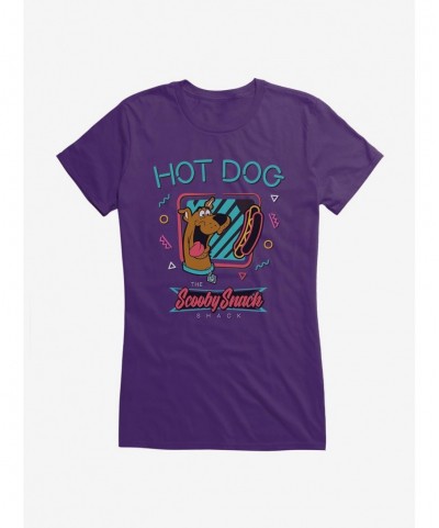 Seasonal Sale Scooby-Doo Hot Dog Scooby Snack Girls T-Shirt $9.16 T-Shirts