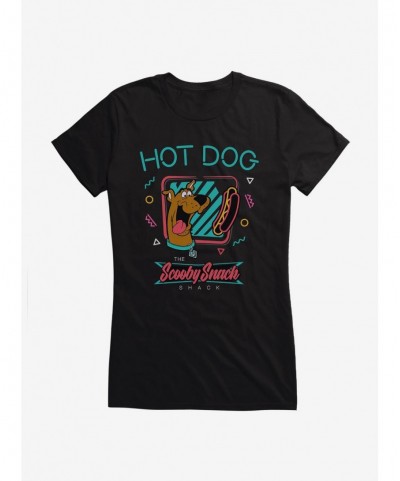 Seasonal Sale Scooby-Doo Hot Dog Scooby Snack Girls T-Shirt $9.16 T-Shirts