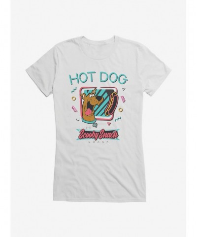 Seasonal Sale Scooby-Doo Hot Dog Scooby Snack Girls T-Shirt $9.16 T-Shirts