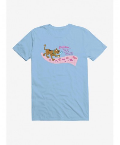 Pre-sale Discount Scooby-Doo Valentines Follow Your Heart! T-Shirt $5.93 T-Shirts