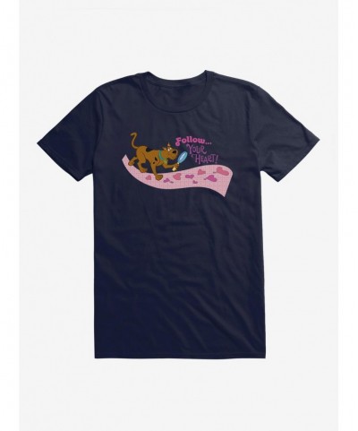 Pre-sale Discount Scooby-Doo Valentines Follow Your Heart! T-Shirt $5.93 T-Shirts