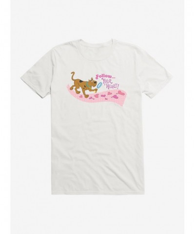 Pre-sale Discount Scooby-Doo Valentines Follow Your Heart! T-Shirt $5.93 T-Shirts