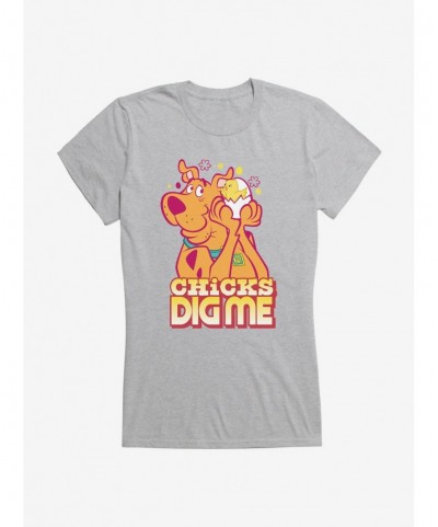 Sale Item Scooby-Doo Chicks Dig Me Girls T-Shirt $6.77 T-Shirts