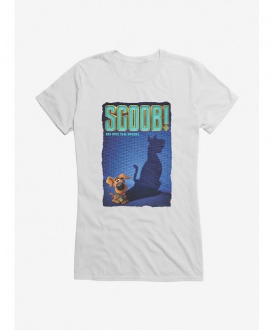 Absolute Discount Scoob! Movie His Epic Tail Girls T-Shirt $7.37 T-Shirts