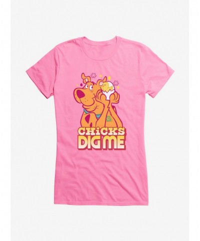 Sale Item Scooby-Doo Chicks Dig Me Girls T-Shirt $6.77 T-Shirts