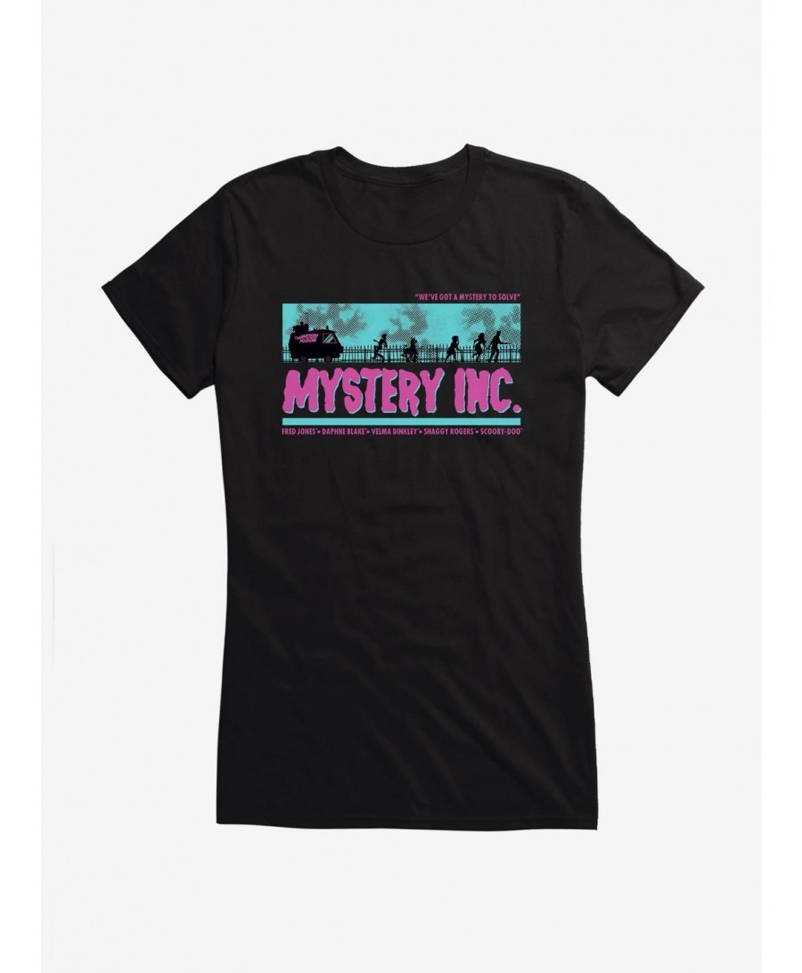 Limited Time Special Scoob! Mystery Inc. To The Rescue Girls T-Shirt $9.16 T-Shirts