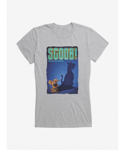 Absolute Discount Scoob! Movie His Epic Tail Girls T-Shirt $7.37 T-Shirts