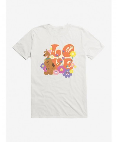 Festival Price Scooby-Doo Hippie Love T-Shirt $8.22 T-Shirts