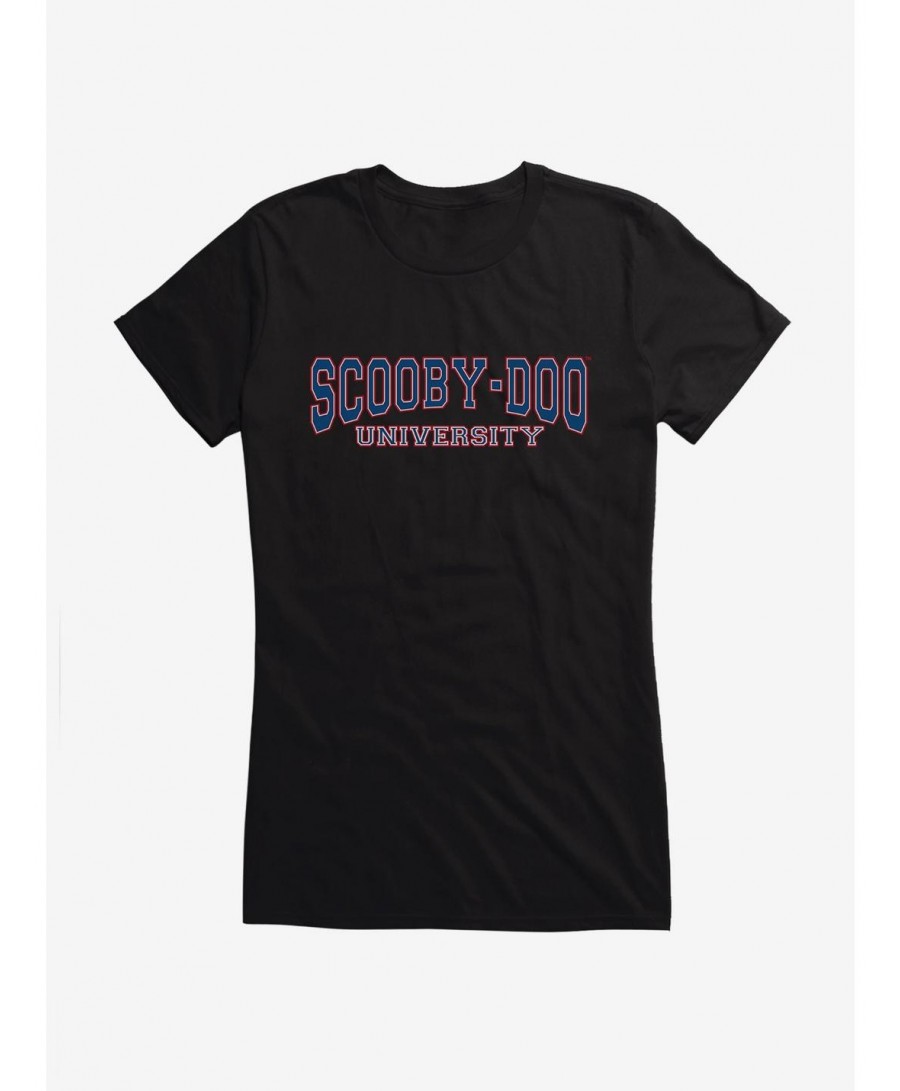 Low Price Scooby-Doo Scooby University Girls T-Shirt $8.17 T-Shirts