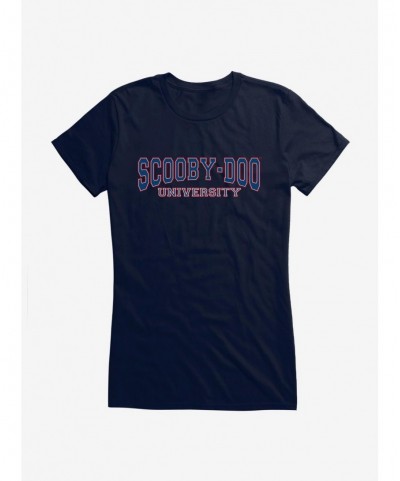 Low Price Scooby-Doo Scooby University Girls T-Shirt $8.17 T-Shirts