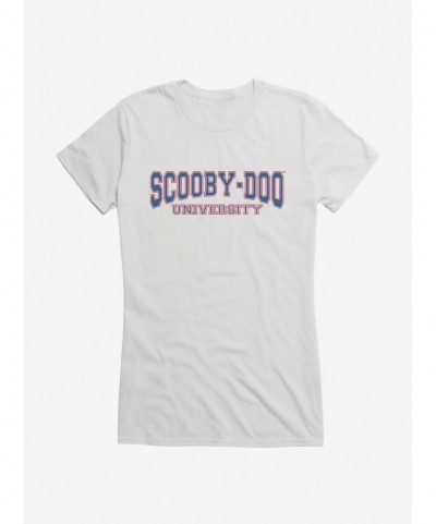 Low Price Scooby-Doo Scooby University Girls T-Shirt $8.17 T-Shirts