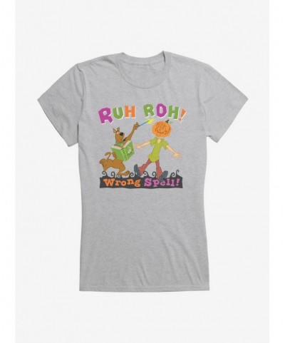 Sale Item Scooby-Doo Wrong Spell Girls Girls T-Shirt $9.96 T-Shirts