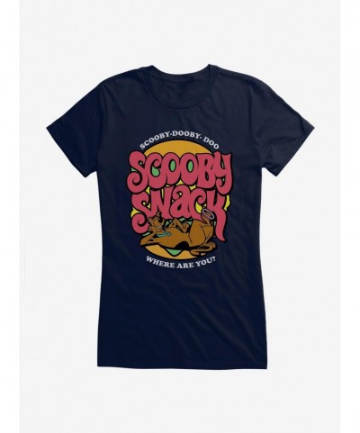 Pre-sale Scooby-Doo Scooby Snack Girls T-Shirt $9.56 T-Shirts