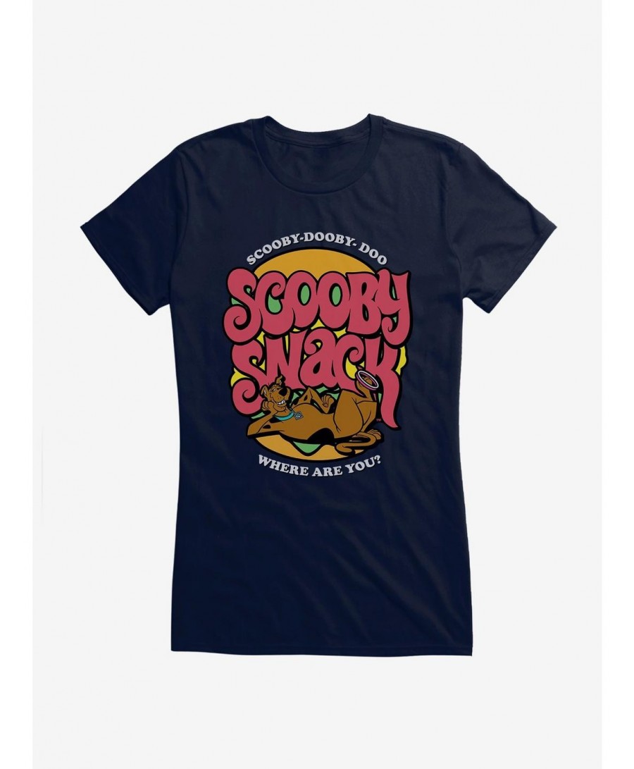 Pre-sale Scooby-Doo Scooby Snack Girls T-Shirt $9.56 T-Shirts