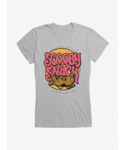 Pre-sale Scooby-Doo Scooby Snack Girls T-Shirt $9.56 T-Shirts