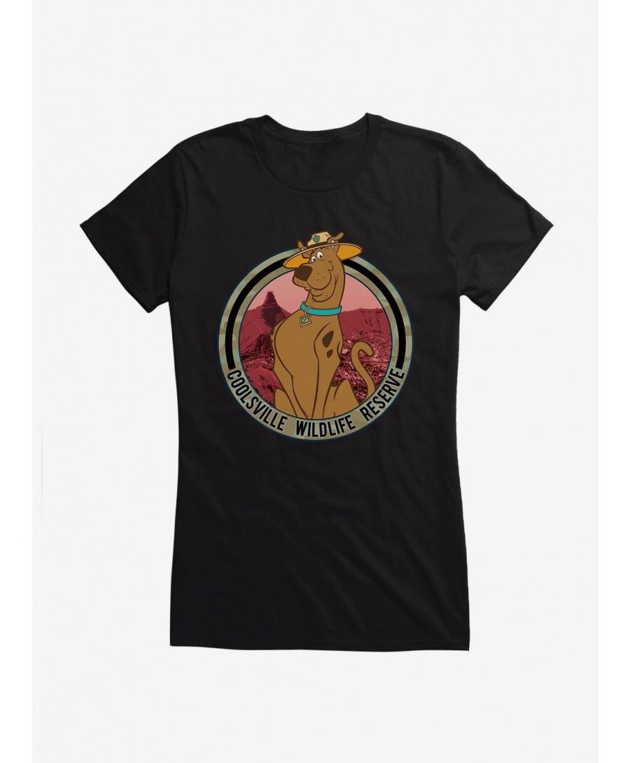 Value Item Scooby-Doo Coolsville Wildlife Reserve Logo Girls T-Shirt $7.77 T-Shirts