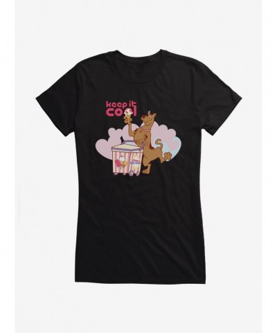 Limited Time Special Scooby-Doo So Yummy Keep It Cool Ice Cream Girls T-Shirt $7.57 T-Shirts