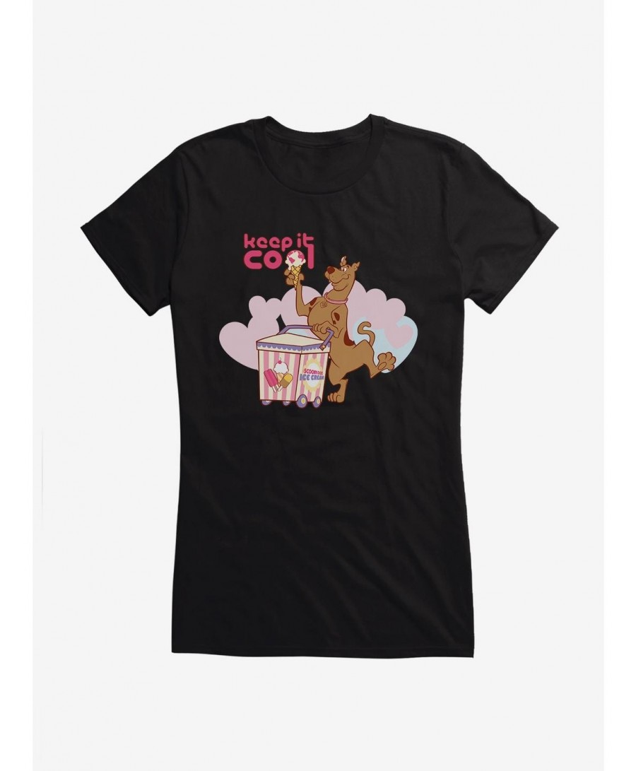 Limited Time Special Scooby-Doo So Yummy Keep It Cool Ice Cream Girls T-Shirt $7.57 T-Shirts