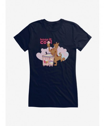 Limited Time Special Scooby-Doo So Yummy Keep It Cool Ice Cream Girls T-Shirt $7.57 T-Shirts