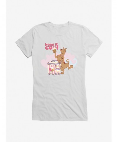 Limited Time Special Scooby-Doo So Yummy Keep It Cool Ice Cream Girls T-Shirt $7.57 T-Shirts