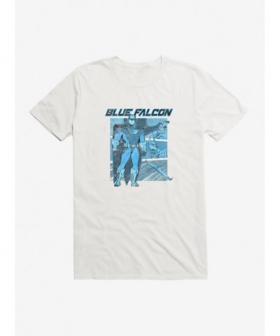 Unique Scoob! Ultimate Villain Blue Falcon T-Shirt $9.37 T-Shirts