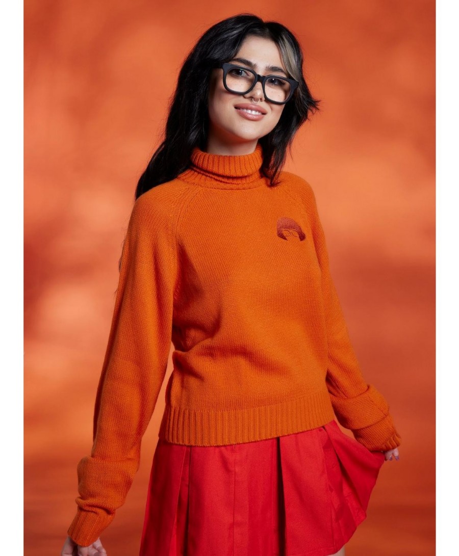 Discount Scooby-Doo! Velma Turtleneck Girls Sweater $12.15 Others