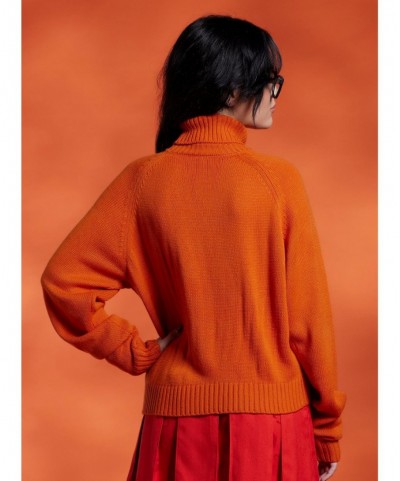 Discount Scooby-Doo! Velma Turtleneck Girls Sweater $12.15 Others